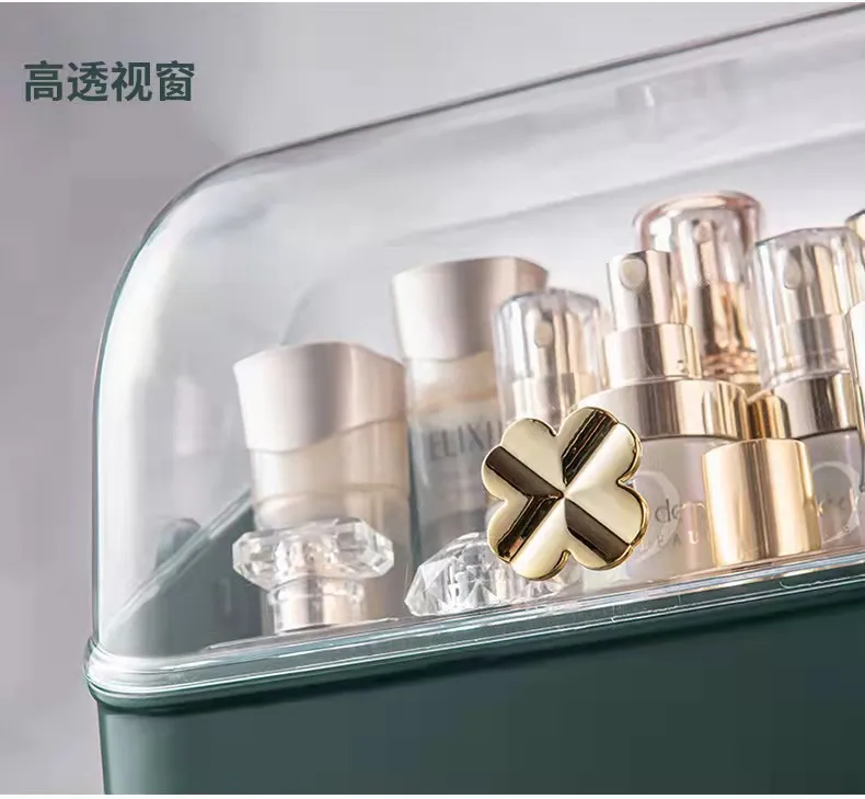 Big Capacity Cosmetic Storage Box Waterproof Dustproof Bathroom Desktop  Beauty Makeup Organizer Skin Care Storage Drawer