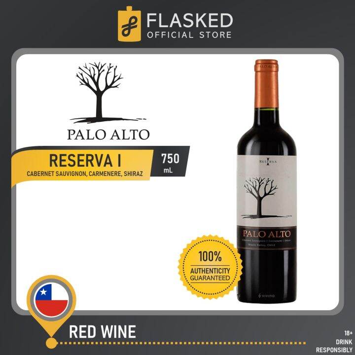Palo Alto Reserva Sauvignon Carmenere Shiraz 750mL Lazada PH