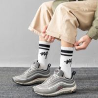 [SJ] Korean socks for men sock women socks men mid socks basketball sports socks long sock white socks for women black socks