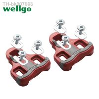 ✕✴  Wellgo RC7 Road Pedal Cleats 6° Repair parts Self-Locking Pedal Anti-Slip Cleats 82g