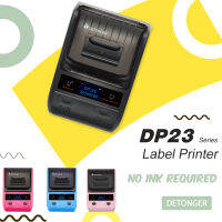 DETONGER DP23S/DP30S เครื่องทำบาร์โค้ดไร้สายอเนกประสงค์,สำหรับ Android IOS เครื่องฉลากความร้อน