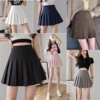 ส่งด่วน จากกทม? กระโปรงสั้น มีชับใน กระโปรงสั้น กระโปรงเทนนิสเอวสูง skirt สีพื้น กระโปรงสั้นเหนือเข่า