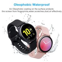 New Tempered film For Samsung Galaxy Watch Active 2 40 44mm Full Coverage Glass Screen Protective HD film Screen Explosion-proof