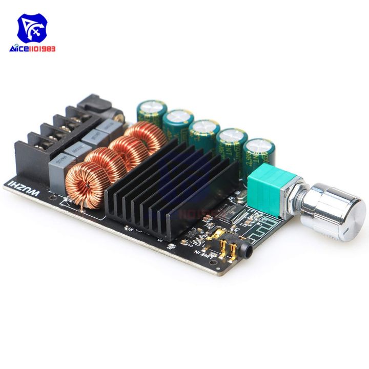 diymore-200w-bluetooth-5-0-amplifier-board-tpa3116-100w-100w-audio-amplifier-module-with-lc-filter-technique-2-channel-dc-8-24v