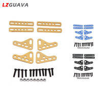 Lzguava RC ที่ยึดโช้คอัพโช้คอัพโลหะคู่ขาตั้งสำหรับ SCX10 TRX4 TRX6 D90 90046 90047 1/8 1/10รถ RC