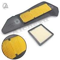 ACZ 2Pcs Motorcycle Air Filter Air Intake Cleaner Engine Protect Air Cleaner Filter for Yamaha XMAX 250 300 X MAX 300