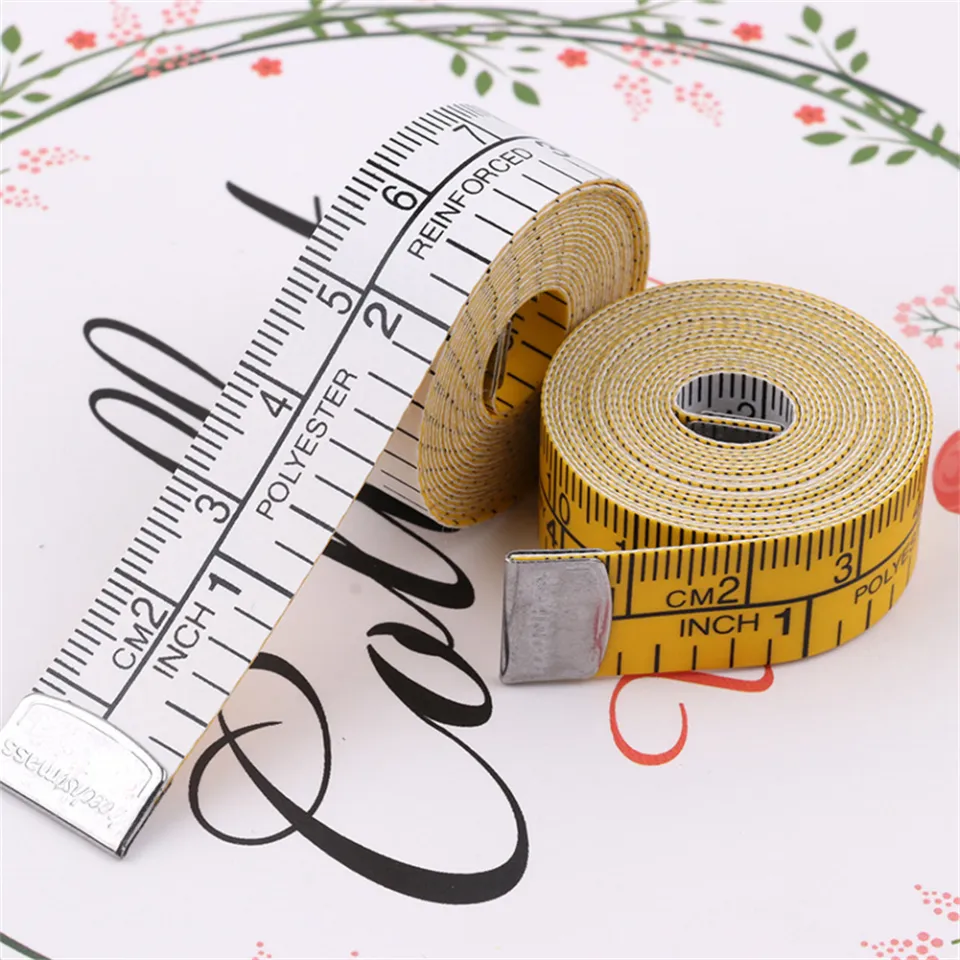 1.5m Double Scale Soft Tape Measure Flexible Ruler Weight Loss Body Sewing  Tailor Cloth Ruler 