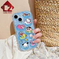 เคสโทรศัพท์กันกระแทกสำหรับ OPPO A52 A92 A1K A54 A16 A54S A74 A55 A94 A98 A17 A17K A16K A16E F11 A93ลายการ์ตูนน่ารักว่ายน้ำหน้าแข้งจันเคสนิ่มใส่โทรศัพท์3D คลื่นครีมซิลิโคนปกป้องด้านหลัง