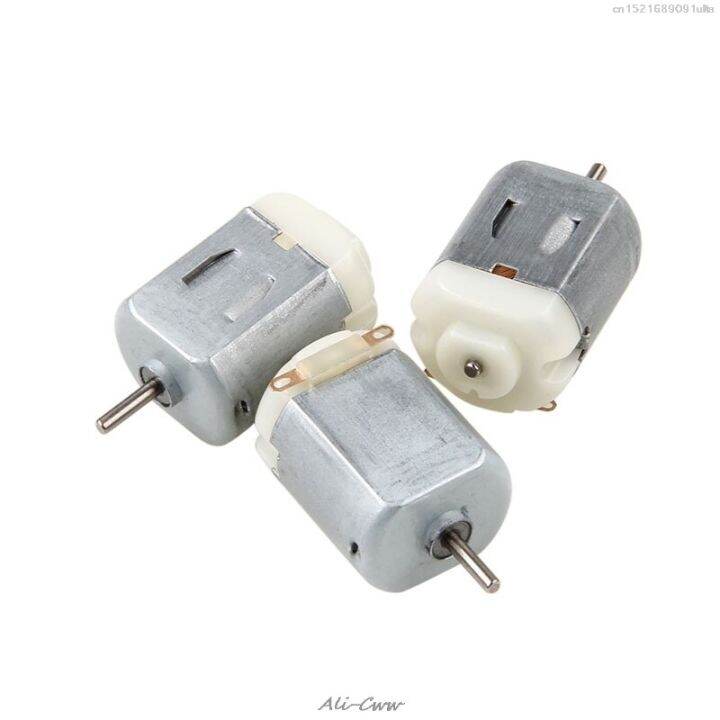worth-buy-ของเล่น-diy-3ชิ้นมอเตอร์-dc-ขนาดเล็กมอเตอร์ไฟฟ้าขนาดเล็ก130ของเล่น3v-ถึง6v-แรงดันต่ำ