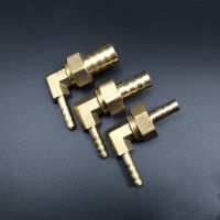 Hose Barb Tail 6/8/10/12/14/16/19mm Elbow Reducing Brass Barbed Pipe Fitting Splitter Coupler Adapter Connector