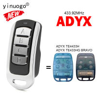 สำหรับ ADYX TE4433H TE433HG ไชโยโรงรถประตูการควบคุมระยะไกล433.92เมกะเฮิร์ตซ์รหัสคงที่โคลนโรงรถเปิดประตู4ปุ่ม ADYX TE4433H