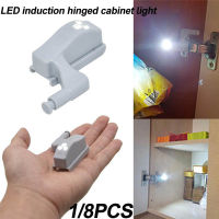 1/8ชิ้น/เซ็ตบานพับตู้ LED Sensor Light สำหรับตู้เสื้อผ้าตู้ Home Kitchen ประตูตู้เสื้อผ้า #1