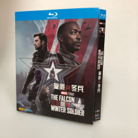 BD Blu Ray HD TV Series Falcon และฤดูหนาวทหาร2แผ่นกล่อง Anthony MacBook