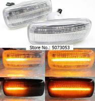 Led Dynamic Side Marker Turn Signal Flowing Flash Repeater Light For Chrysler 300C Sebring 200 Dodge Caliber Nitro Lancia Flavia