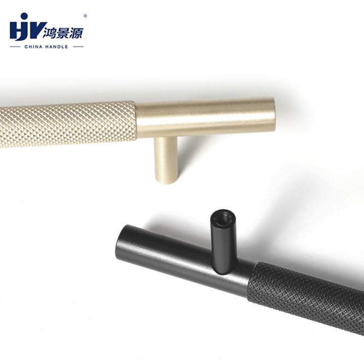 hjy-black-gold-knurled-t-bar-simple-furniture-kitchen-handles-cabinet-door-knobs-drawer-pulls-furniture-handle-door-hardware