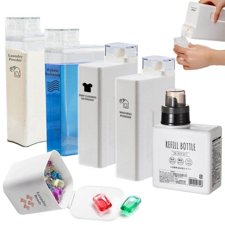 Laundry Detergent Bottles Recyclable Refillable Laundry Detergent