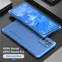 For OPPO Reno6 Reno5 Case Aluminum Metal Case Back Cover Luxury Hard Shockproof Bumper Phone Case For OPPO Reno 6 / OPPO Reno 6 Pro Phone Case mnb