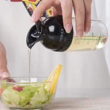 Leifheit Salad Dressing Shaker Bottle, Black