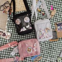 hot【DT】◑  Kawaii Itabag Transparent Crossbody Small Shoulder Handbags and Purses Bolso