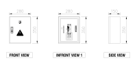 ชุดตู้เมน สำหรับ ไฟ 30/100 1 เฟส 2 สาย