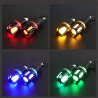 Motorcycle Handlebar End LED Turn Signal Light Moto Handle Bar Modified Benali Handle Block Grip Plug Side Marker Moto Lightings