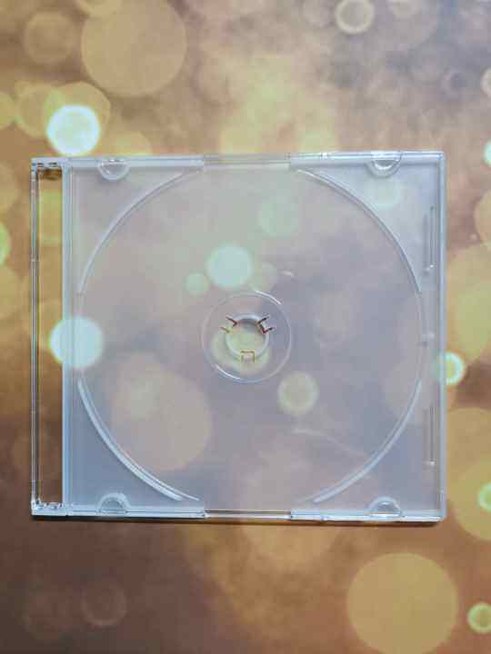 กล่องเปล่าใส่แผ่น-cd-dvd-slim-ขาวใส-ขนาดมาตรฐาน-หนา-5-0-mm-แพ็คละ-4-แผ่น