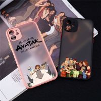 Japan Anime Avatar the Last Airbender Phone Case For iPhone 11 12 13 14 Pro Max XS XR SE 7 8 Plus Clear Hard Matte Cover Fundas
