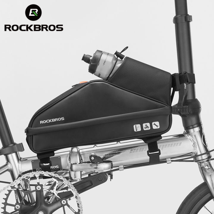 ROCKBROS Folding Bike Bag 3L Big Capacity Scooter Tube Bag Reflective