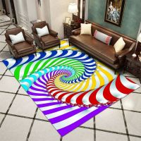 Creative 3d Printing Carpet Living Room Area Rug High Quality Bathroom Anti-Slip Rug Corridor Entrance Doormat Washable