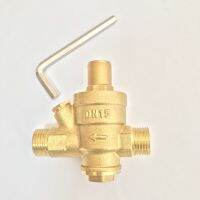 G12" Male Thread High Temperature Adjustable Pressure Reducing Valve without Pressure Gauge made of Brass H59