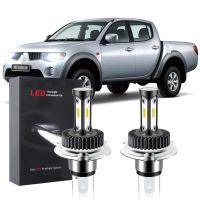 หลอดไฟหน้ารถยนต์ LED T12 6000K สีขาว แบบเปลี่ยน สําหรับ MITSUBISHI TRITON KB4T L200 2006-2014 (1 คู่)