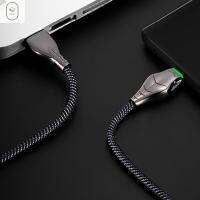 VISIONN พร้อมสายชาร์จไฟ LED 0.5/1/2/3M สายข้อมูลสาย USB-C สายชาร์จสายชาร์จเร็วมือถือสายโทรศัพท์ชนิด C USB สาย LED ที่ชาร์จเร็วสายชาร์จเร็ว