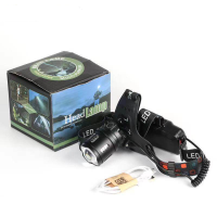 Headlamp Flashlight ไฟฉายคาดหัว แบตทนๆ ไฟฉายแรงสูง หลอด LED XHP50 พลังสูงสุด วัสดุอลูมิเนียมอัลลอย ทนทานแข็งแรง สีดำ ฟรี ถ่านชาร์จ สายUSB ไฟฉายคาดหัว led ชาร์จได้ ไฟฉายคาดหัวแรงสูงส่องไกล ไฟฉายคาดศีรษะ ไฟคาดหัว