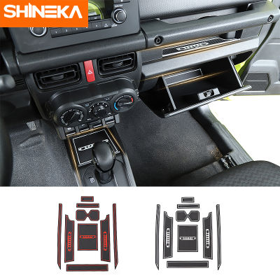 Shineka 9pcs Interior Mouldings for Suzuki JIMNY 2019+ Door Slot Modified Water Coaster Car Interior Accessories for Jimny 2019