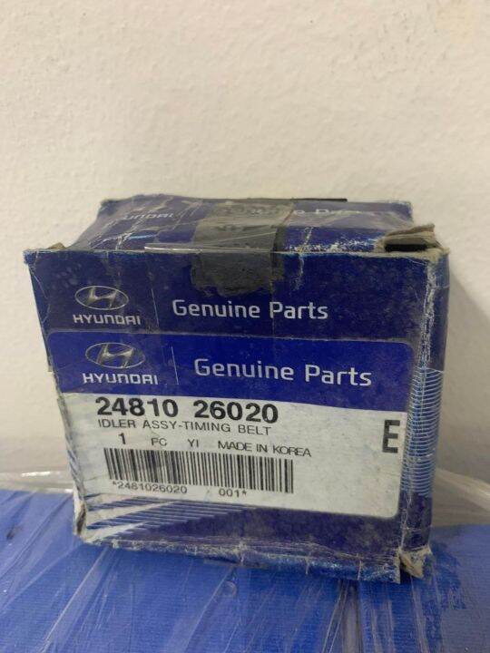 IDLER ASSY TIMING BELT 2481026020, GENUINE PARTS FOR HYUNDAI GRAND I10