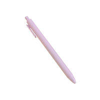 Ollie Bullet Gel Pen Simple Solid Color Office Learning 0.5mm Writing Tools Macaron Black Core