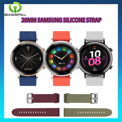 สายนาฬิกาซิลิโคน20มม. สำหรับ Huami Amazfit GTS 2 Mini GTS กำไลแนวสปอร์ต2e สำหรับ Amazfit Garmin Vivomove Polar Ignite Band อุปกรณ์เสริม