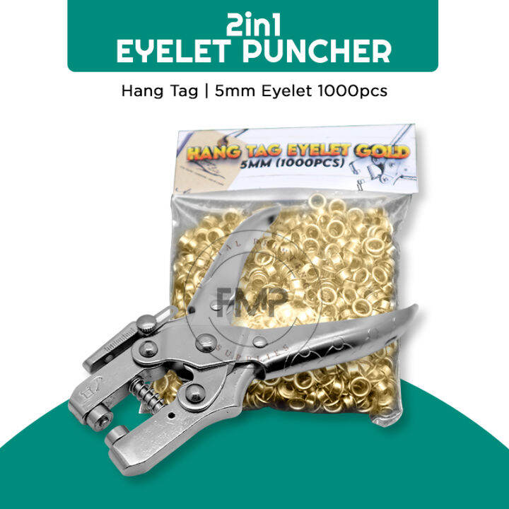 FMP 2in1 Eyelet Puncher 5mm for Hang Tag with 5mm Eyelet Grommet