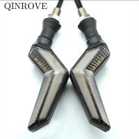 12V Flowing Motorcycle LED Turn Signals 10MM ABS Strobe Indicator Lamp Universal For Suzuki GSR 600 750 SV400 SV650 BMW F650GS