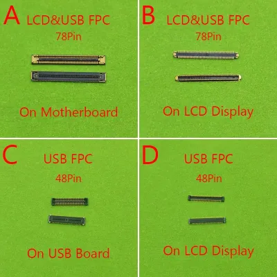 Lcd Display Screen Fpc Connector Samsung Lcd Fpc Connector Samsung Galaxy - 5pcs - Aliexpress