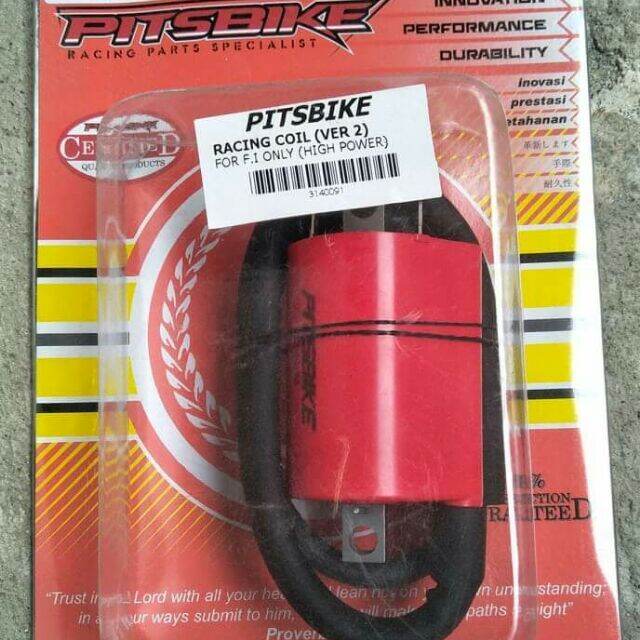 Pitsbike Racing Ignition Coil Fi V Hipower Raider Sniper Rs Fzi Ns Xrm Aerox Nmax