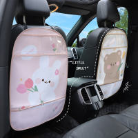 Almohadilla Antipatadas Para Niños,Protector De Asiento Trasero De Coche Para Niños,Alfombrilla Antipatadas Automática De Dibujos Animados Con Bolsa,Almohadilla Antipatadas Impermeable,1 Unidad