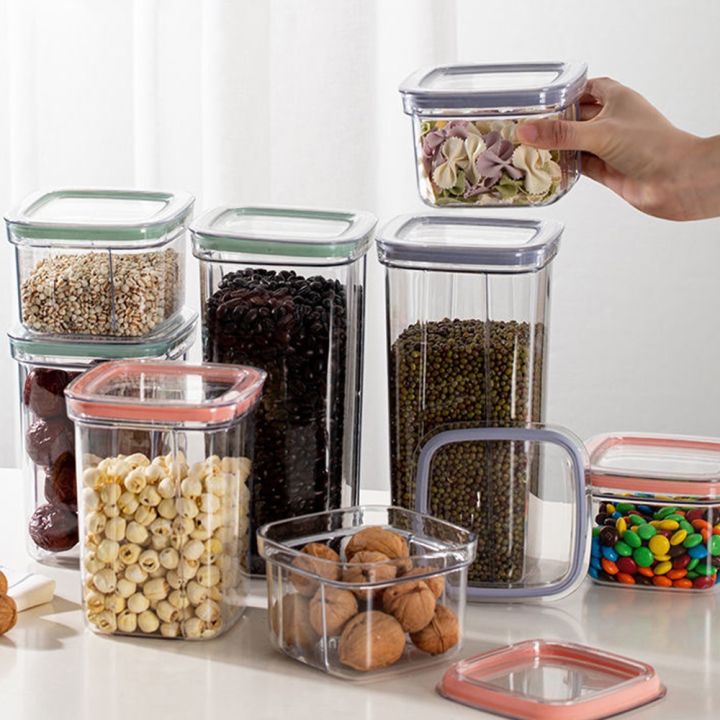 Locaupin Cereal Dry Food Storage Canister Container Jar Kitchen Pantry 