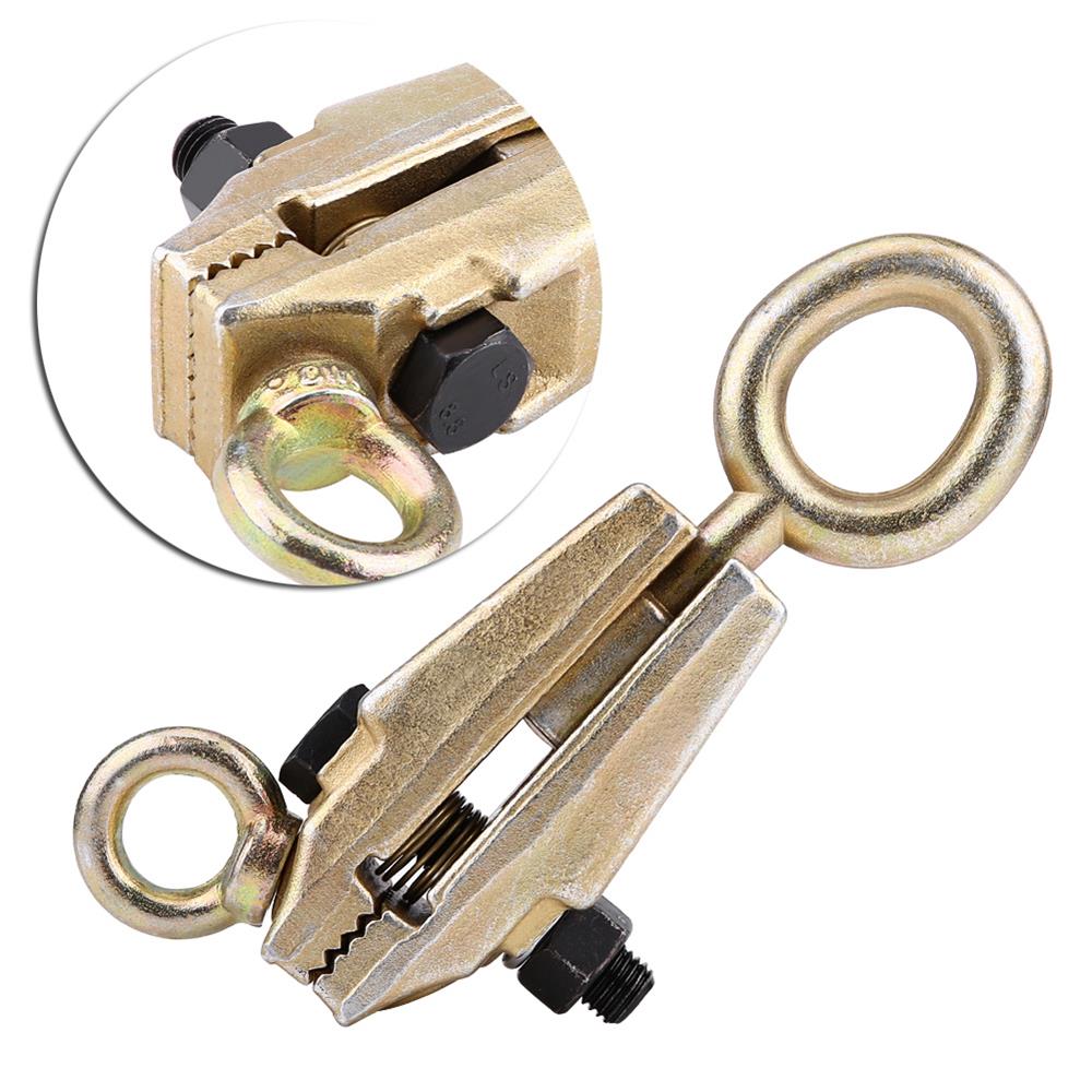 3 Ton Auto Body Pull Clamp Self-Tightening Serrated Jaw Clamp for Car Maintenance and Repair 