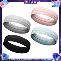 Bitak Sport Sweat Headband ผู้ชาย Sweatband สำหรับผู้ชายและผู้หญิง Head Sweat Band Run ฟุตบอล Headscarf Anti-slip Elastic HairBand