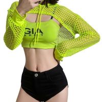 New bar DS performance clothing nightclub gogo dj female group b hip-hop jazz dance fluorescent green suit trendy