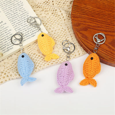 13*3.5cm Keychains Bag Pendant Cute Fish Kniiting Creative New Style 13*3.5cm Jewelry Gift Cartoon