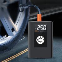 Wireless Car Air Pump 120W 150PSI Portable Digital Air Compressor Electric Auto Pump Tire Inflator For Car Motorcycle Bike Balls