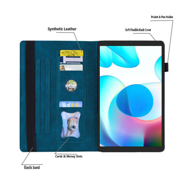 สำหรับ-realme-pad-mini-case-8-7-2022ปกสไตล์ธุรกิจป้องกันฝาครอบสำหรับ-realme-pad-mini-8-7นิ้วแท็บเล็ตปลอก