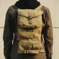 tomwang2012. WWII Us Army Infantry M1928 Field Haversack Knapsack Military Backpack With Belt